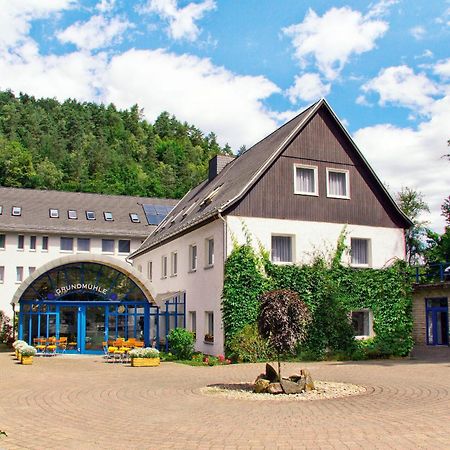 Hotel Garni Grundmuehle Bad Schandau Exterior foto